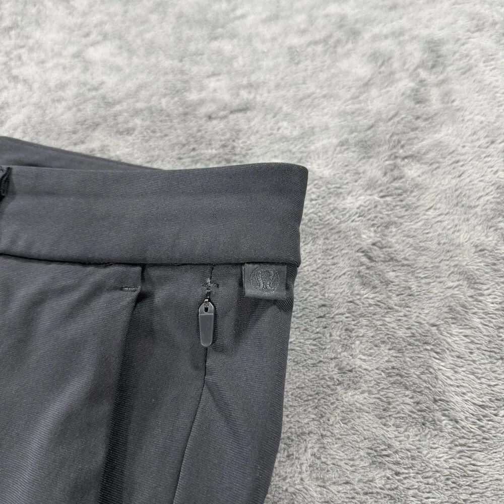 Lululemon Commission Pant Slim Warpstreme 32 Black Performance Chino Pants 28x32